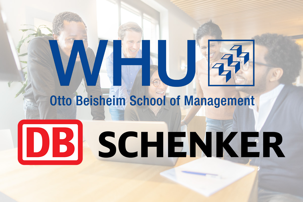 Logo von WHU und DB Schenker