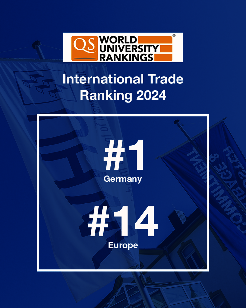 QS Ranking: WHU’s Master in International Business Debuts at #1 in Germany 