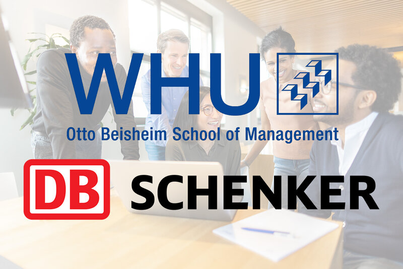 Logo von WHU und DB Schenker