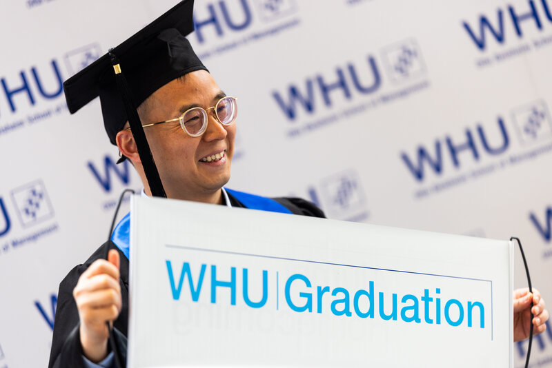 WHU’s MBA Class of 2023 Toss their Hats to the Skies